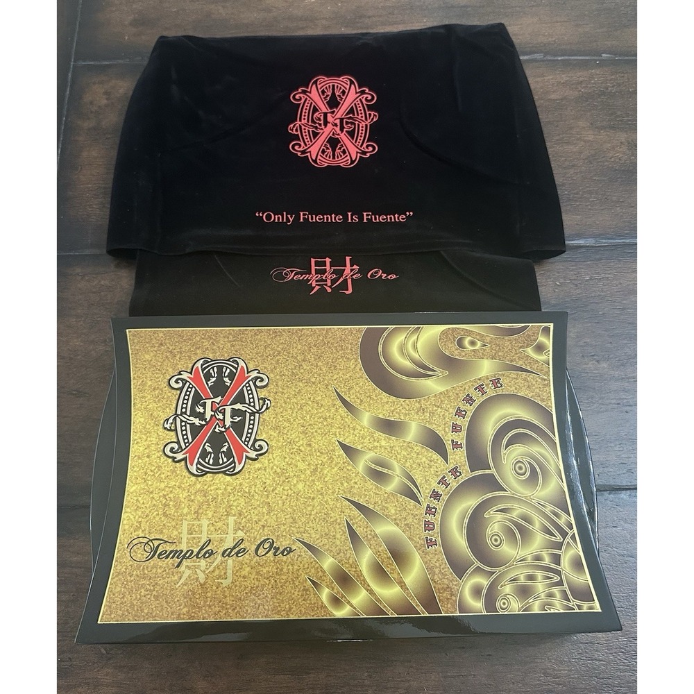 Fuente Opus X Templo de Oro‎ Limited Edition Empty Cigar Box